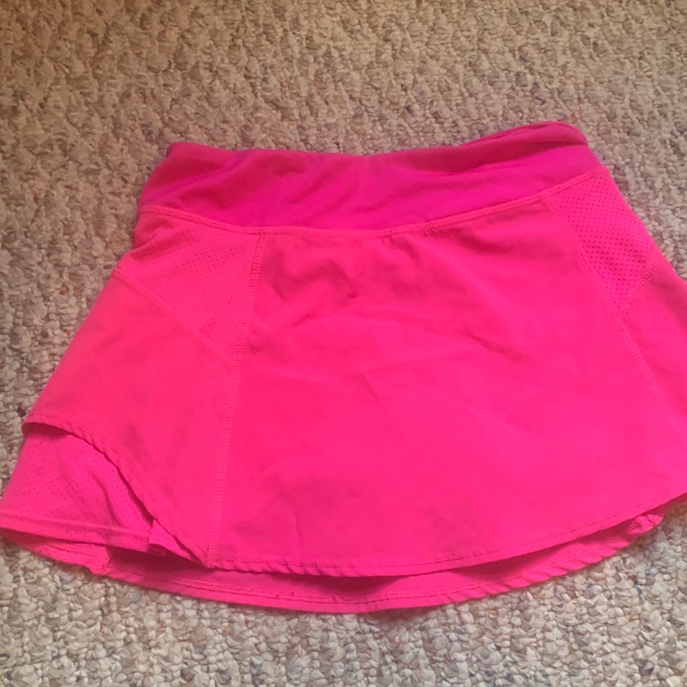 Pink Tennis Skirt w/ Shorts